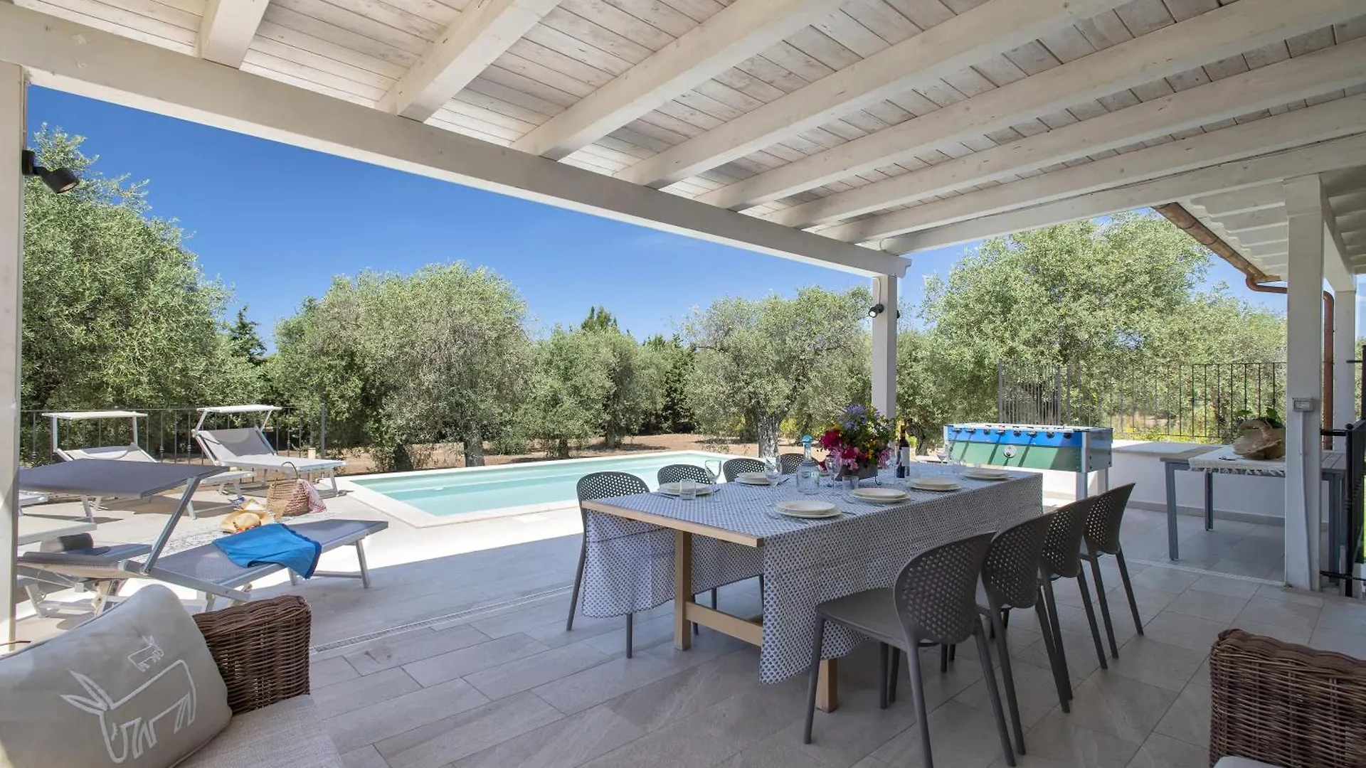 אלגהרו Villa Olivetta Con Piscina